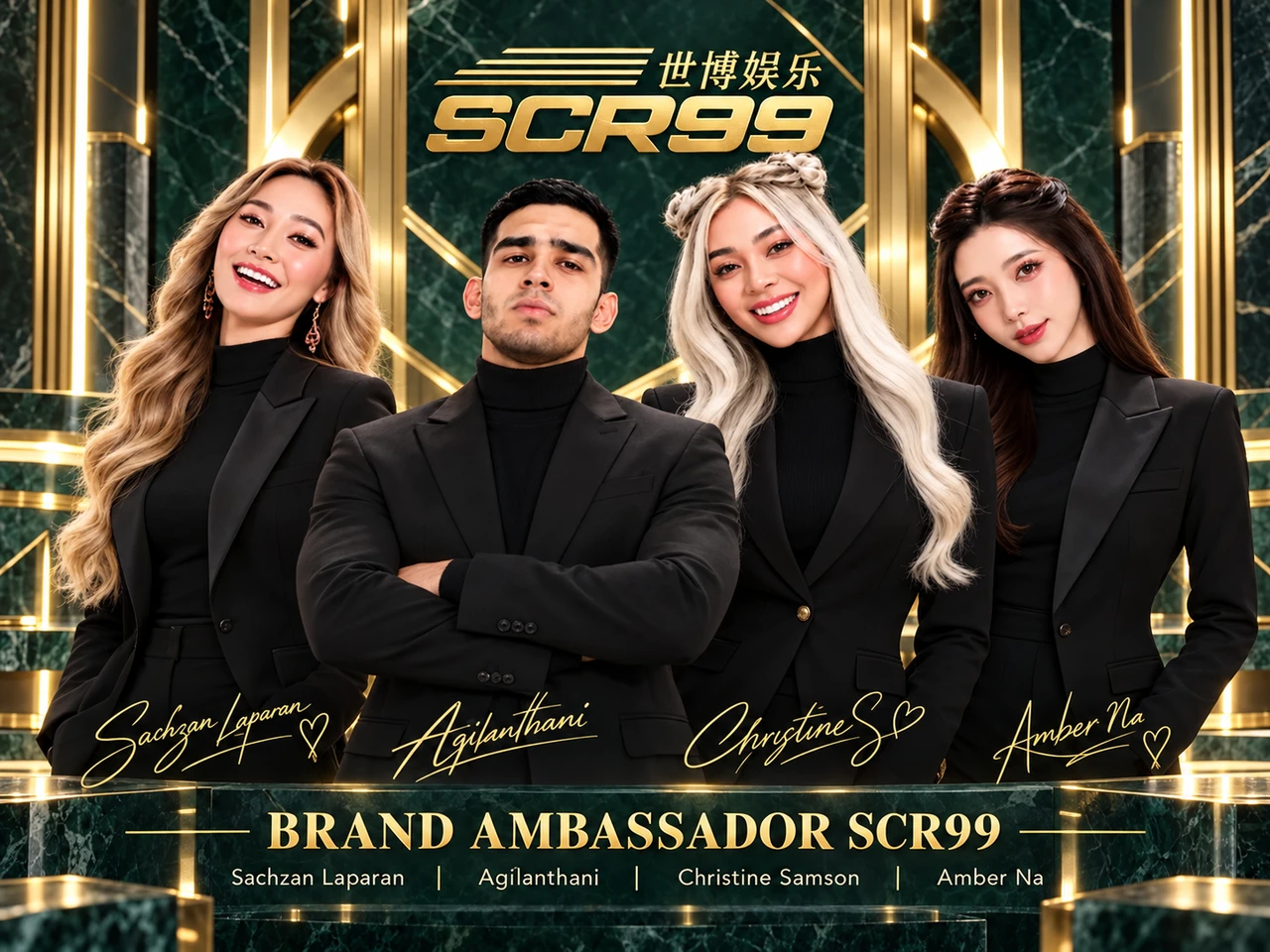 SCR99 brand ambassador campaign